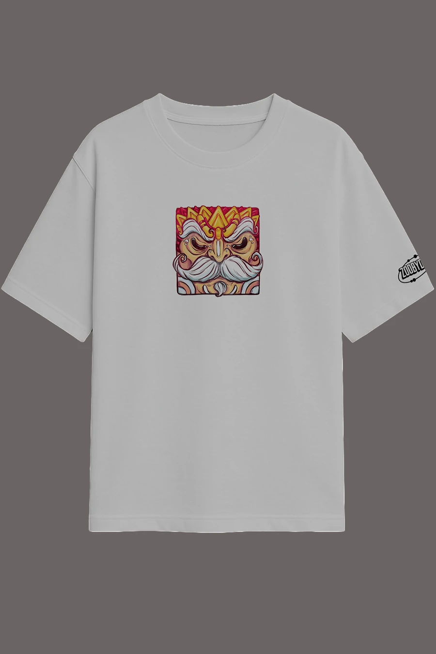 MYTHOLOGY MEN WHITE FIT-OVERSIZE TEES thumbnail 4