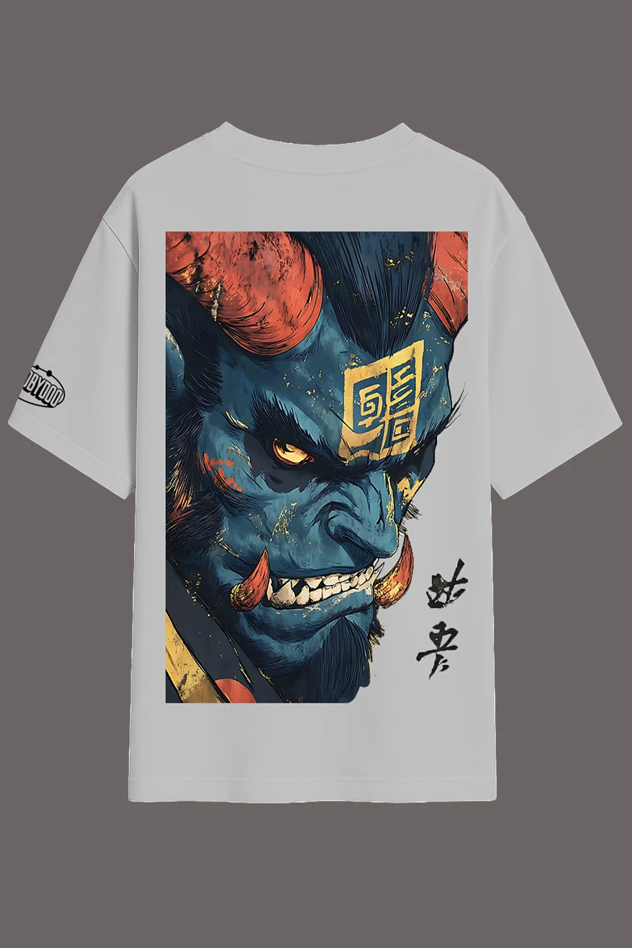 ONI DEMON MEN WHITE FIT OVERSIZE TEES thumbnail 3